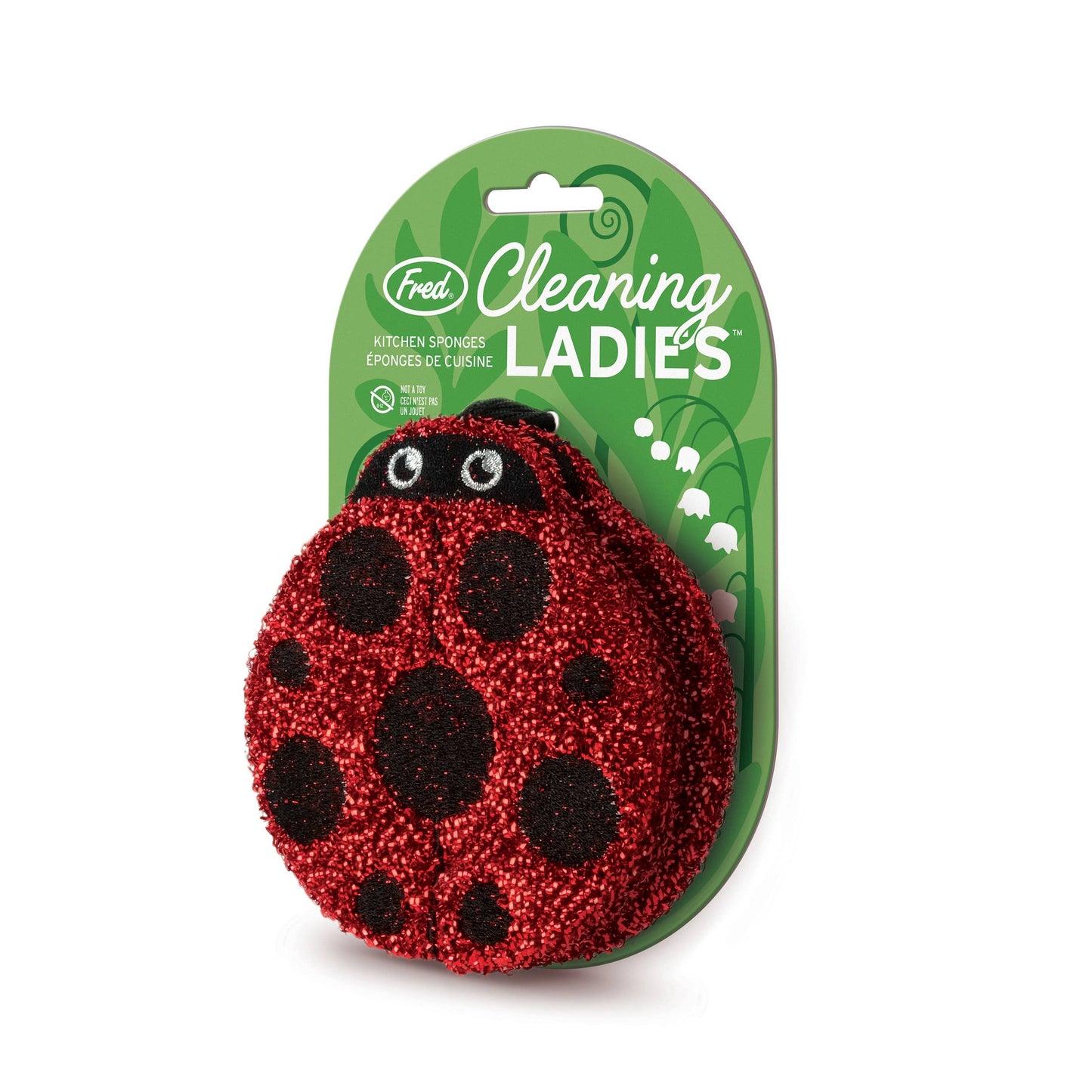 Fred & Friends • Ladybug Sponges (Set of 2)