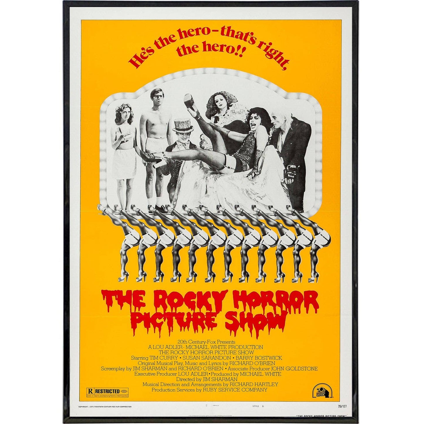 Shady Front • 11” x17” Print, Rocky Horror Picture Show