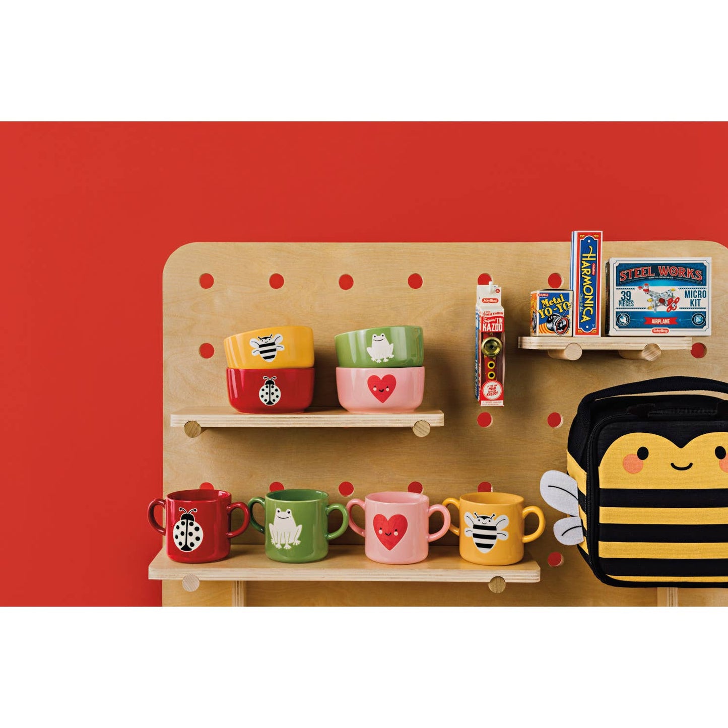 Ladybugs Double-Handle Mug