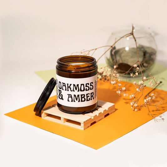 Molly Moon Crafts • Oakmoss & Amber Candle
