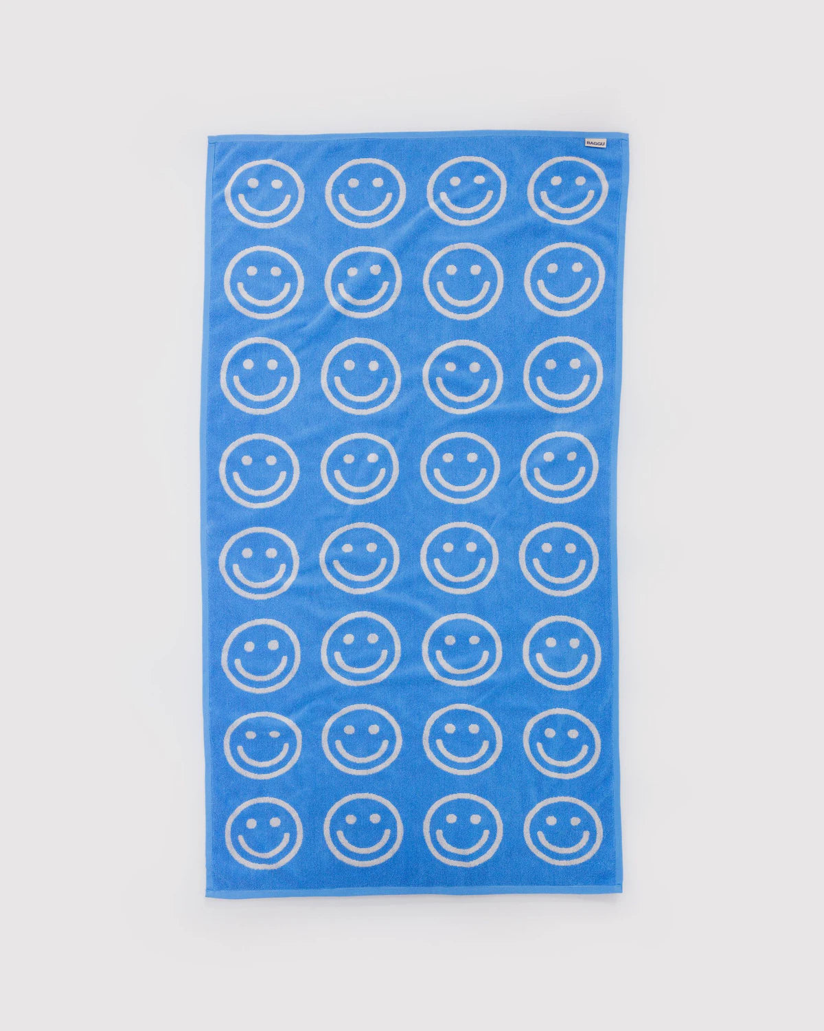 BAGGU • Sky Blue Happy Bath Towel