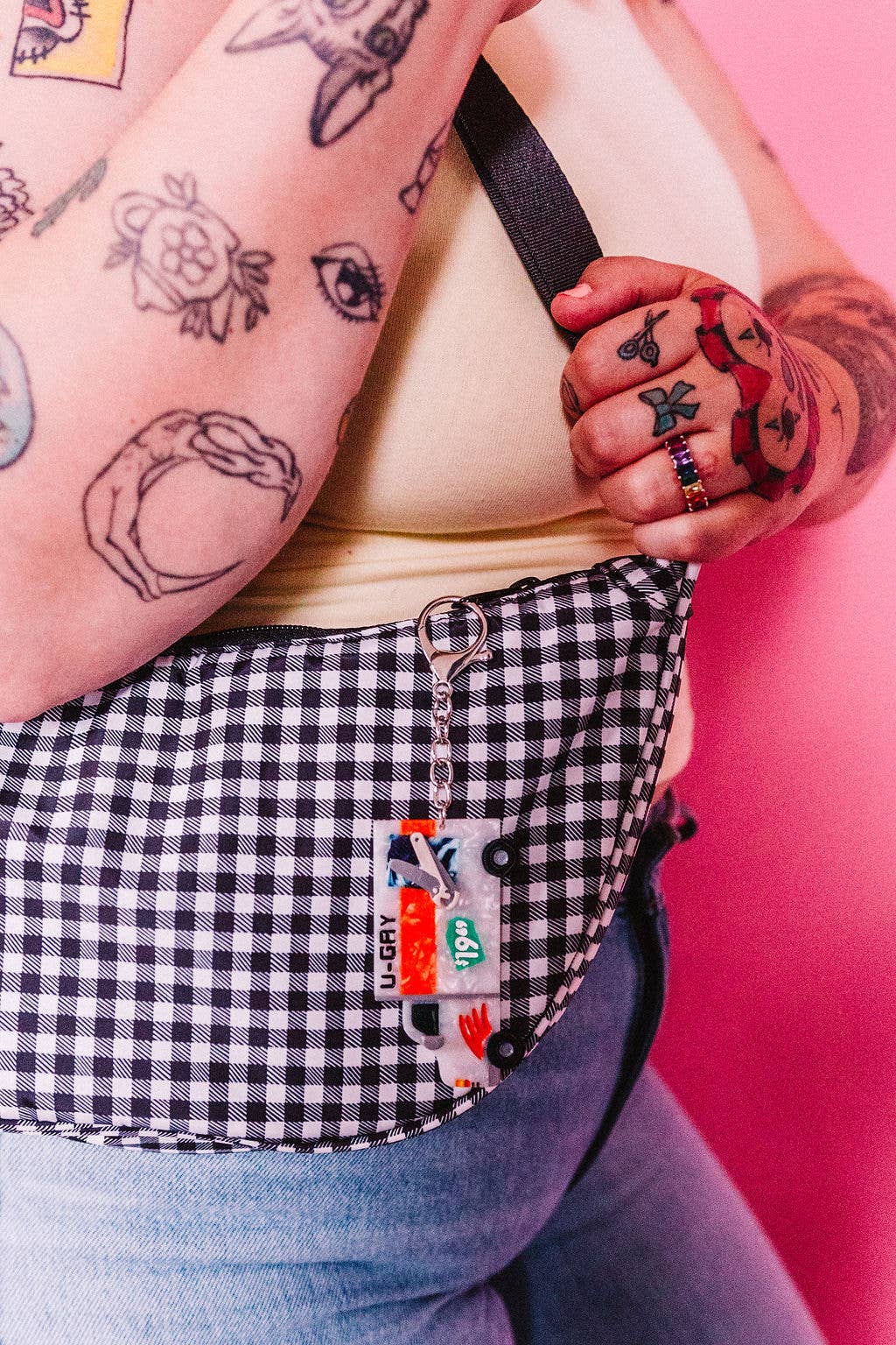 The Peach Fuzz • U-Gay Moving Truck Keychain