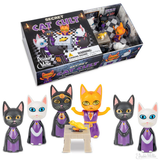 Secret Cat Cult, 6 piece set