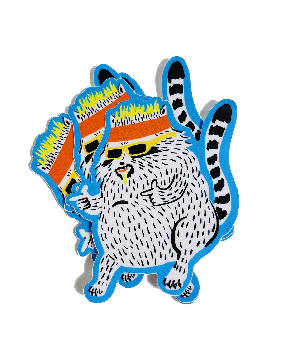 Kristina Micotti • Flavortown Raccoon Vinyl Sticker