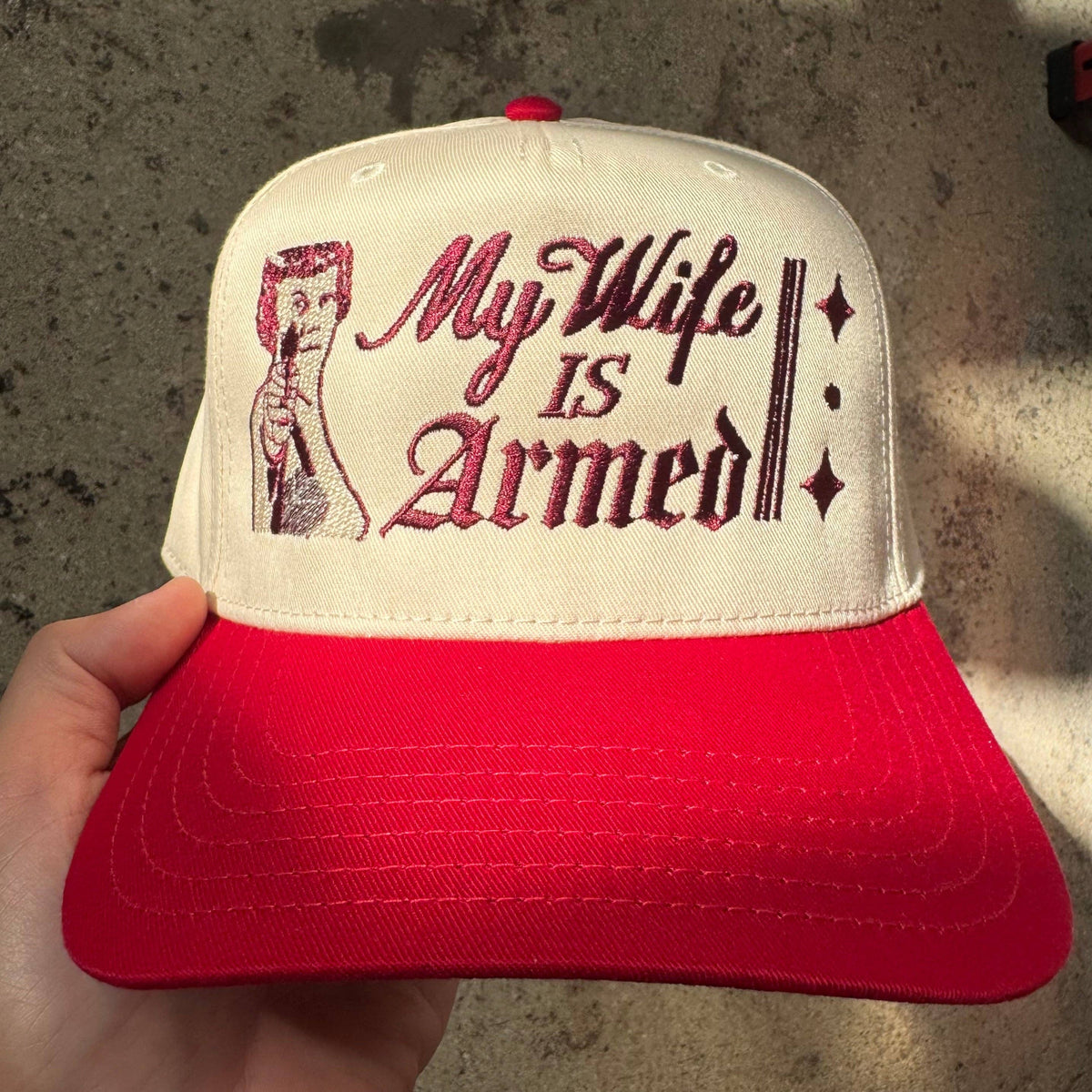 Freddy Tyler Paul • "My Wife is Armed" Hat