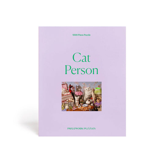Piecework • 1000 Piece Puzzle, Cat Person