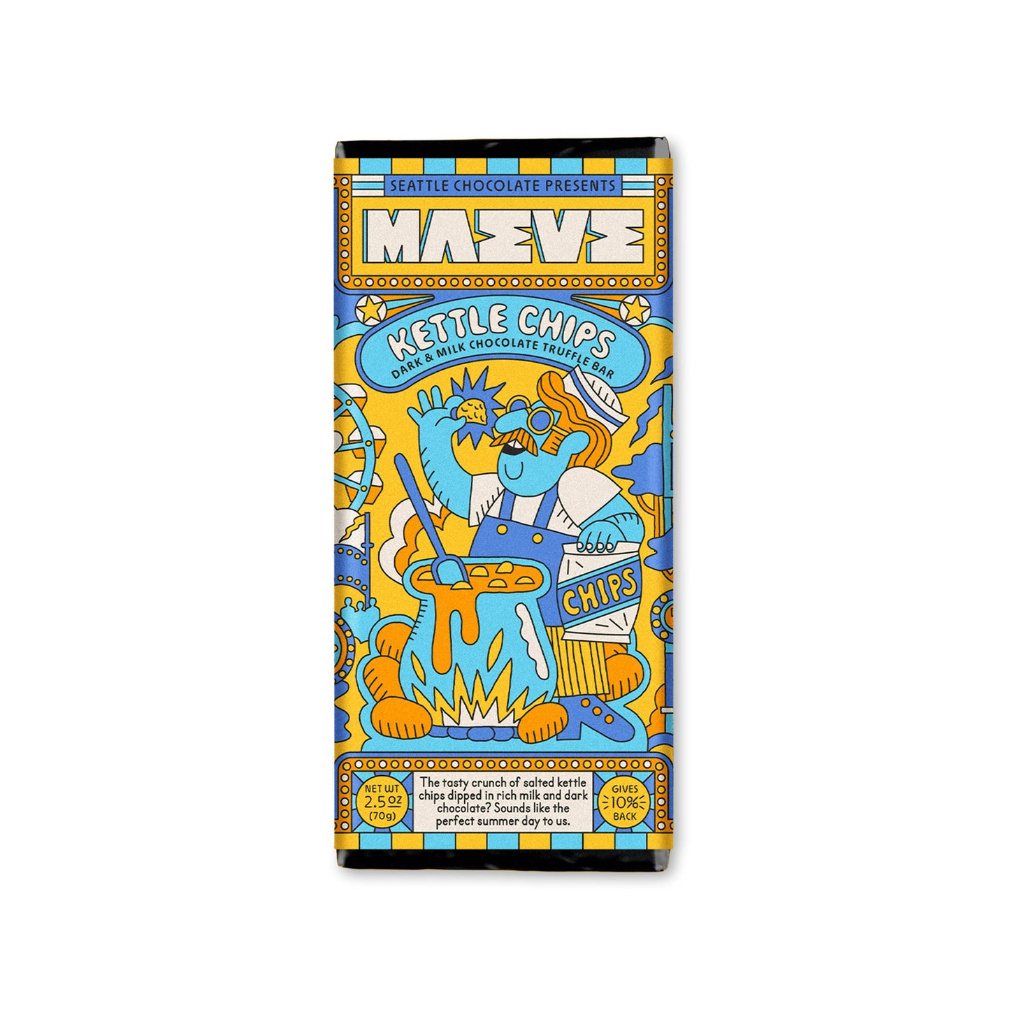 Seattle Chocolates • Kettle Chips Truffle Bar