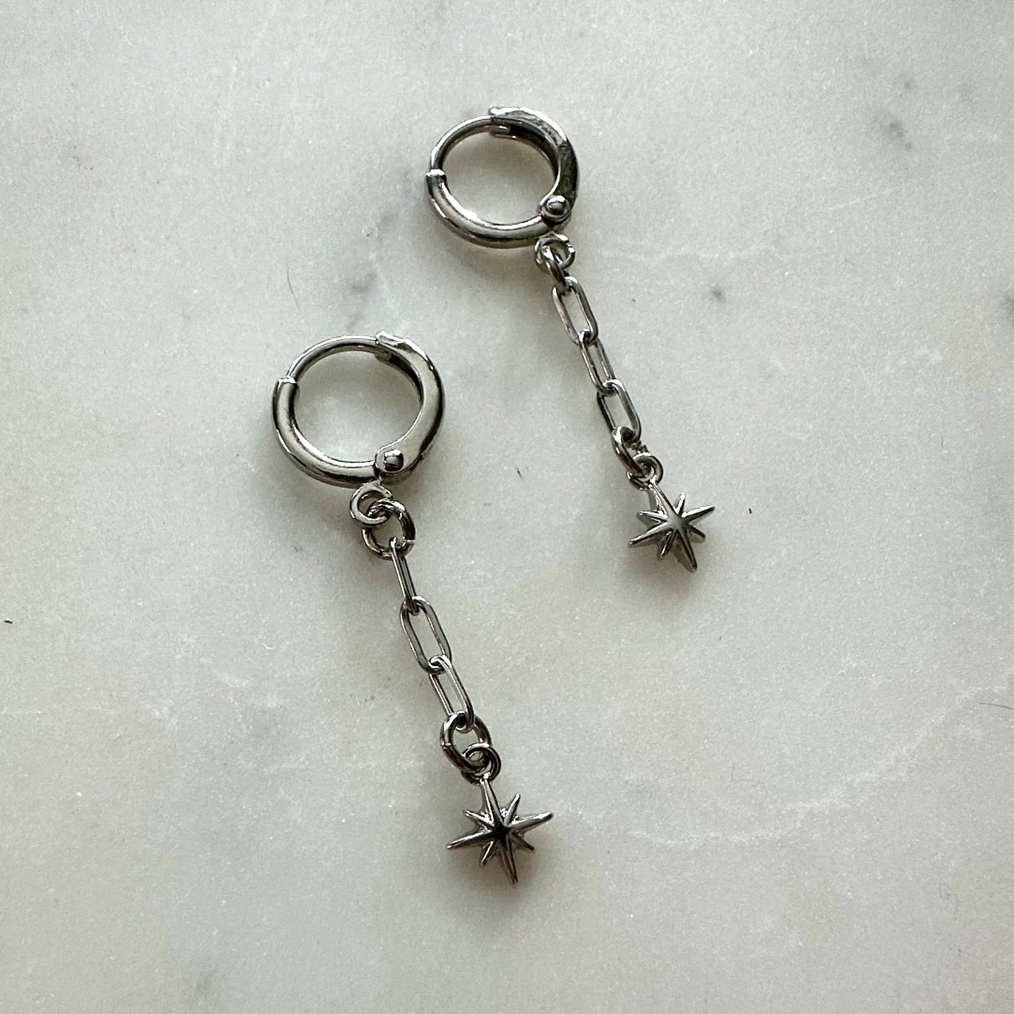 Foolish Fetish • Stellar Starburst Mini Huggie Earrings