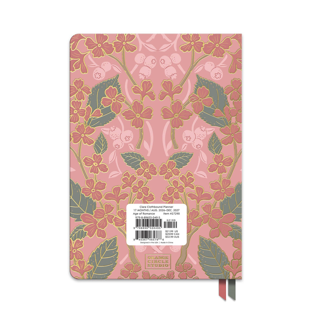2027 Age of Romance Clara Clothbound Planner