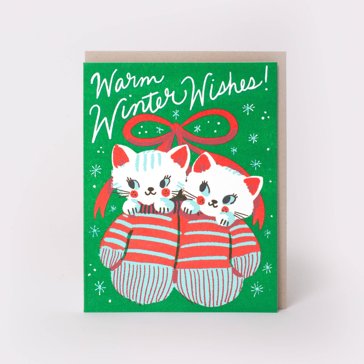 Hello!Lucky • Kitten Mittens Holiday Card