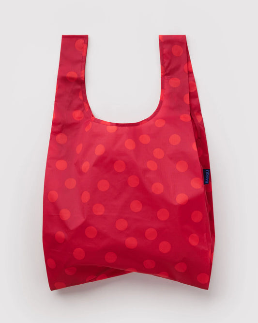 BAGGU • “Red Polka Dot” Standard Baggu