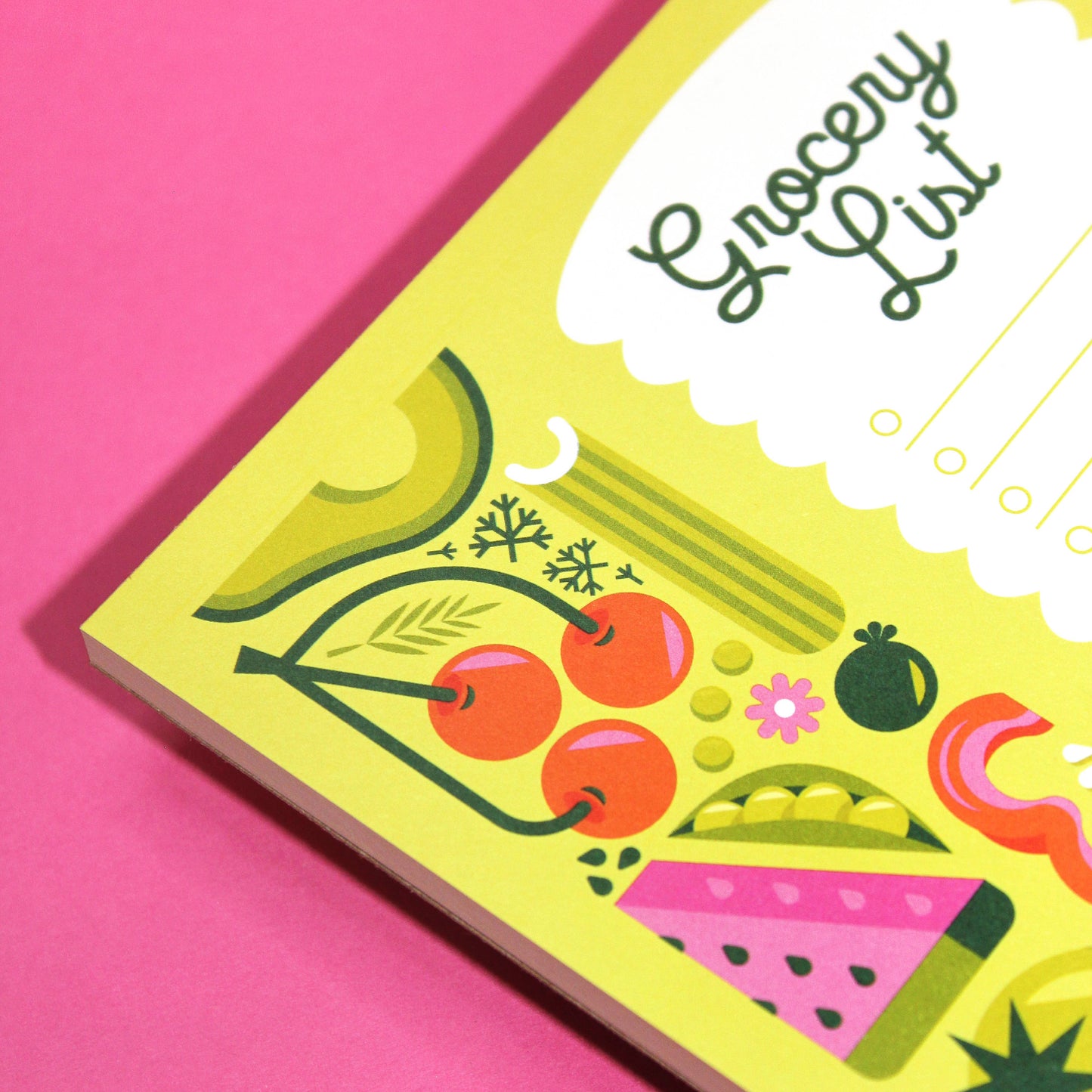 "Fruits & Veggies" • Grocery List Notepad (5x7)