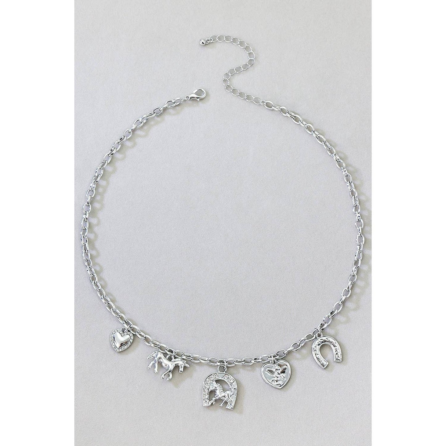 Western Five Charm Necklace