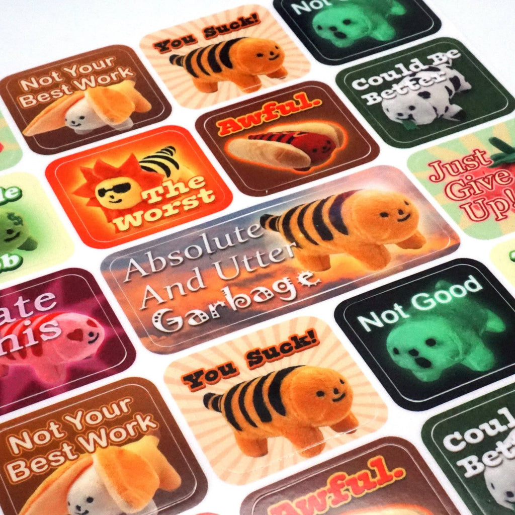 Mango Town • Degrading Vinyl Sticker Sheet