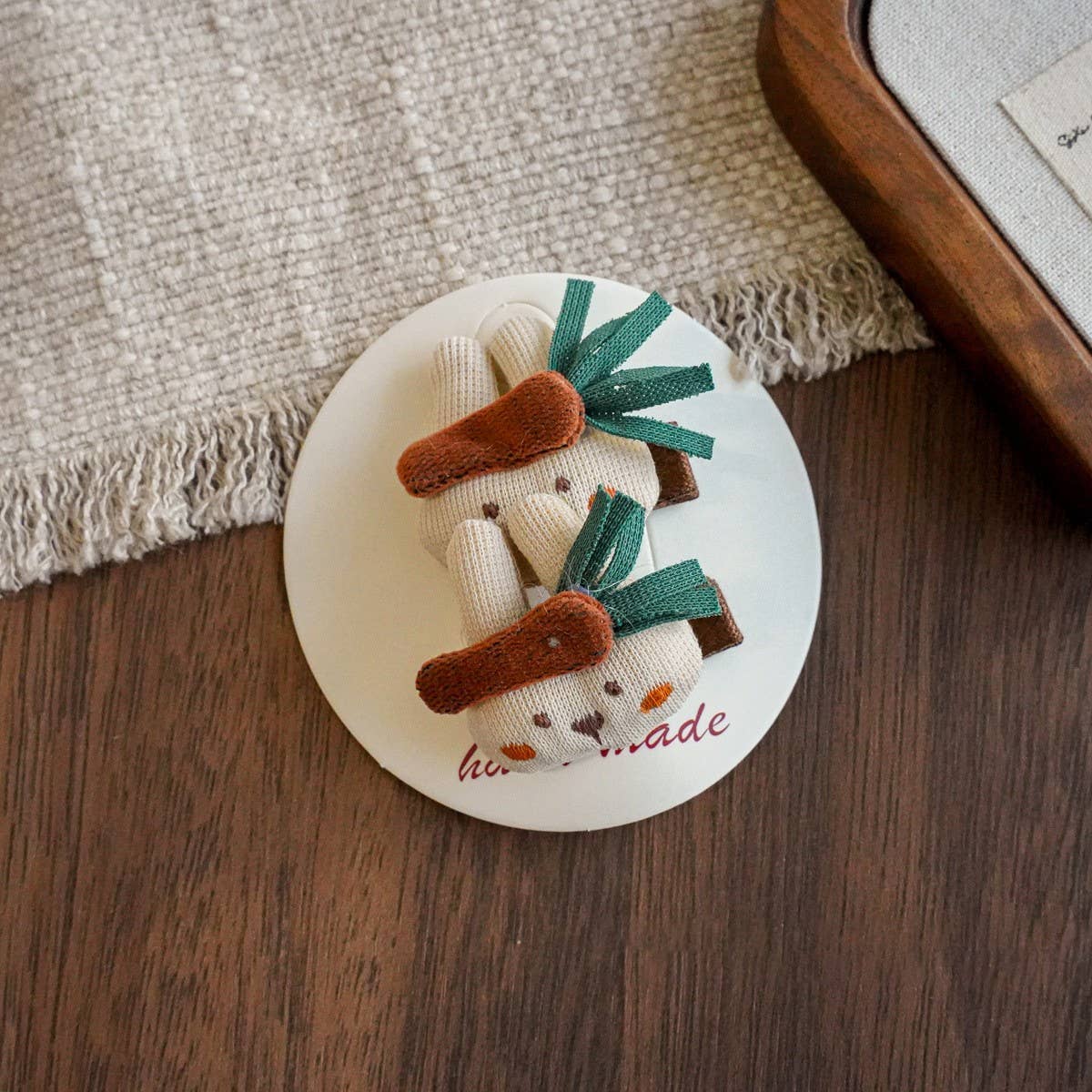 Handmade Fabric Hair Clip