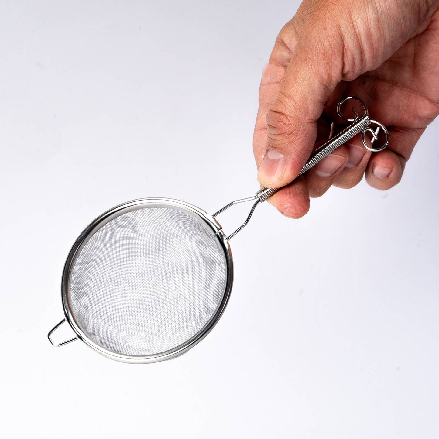 Stainless Steel 3” Tea Strainer with Handle