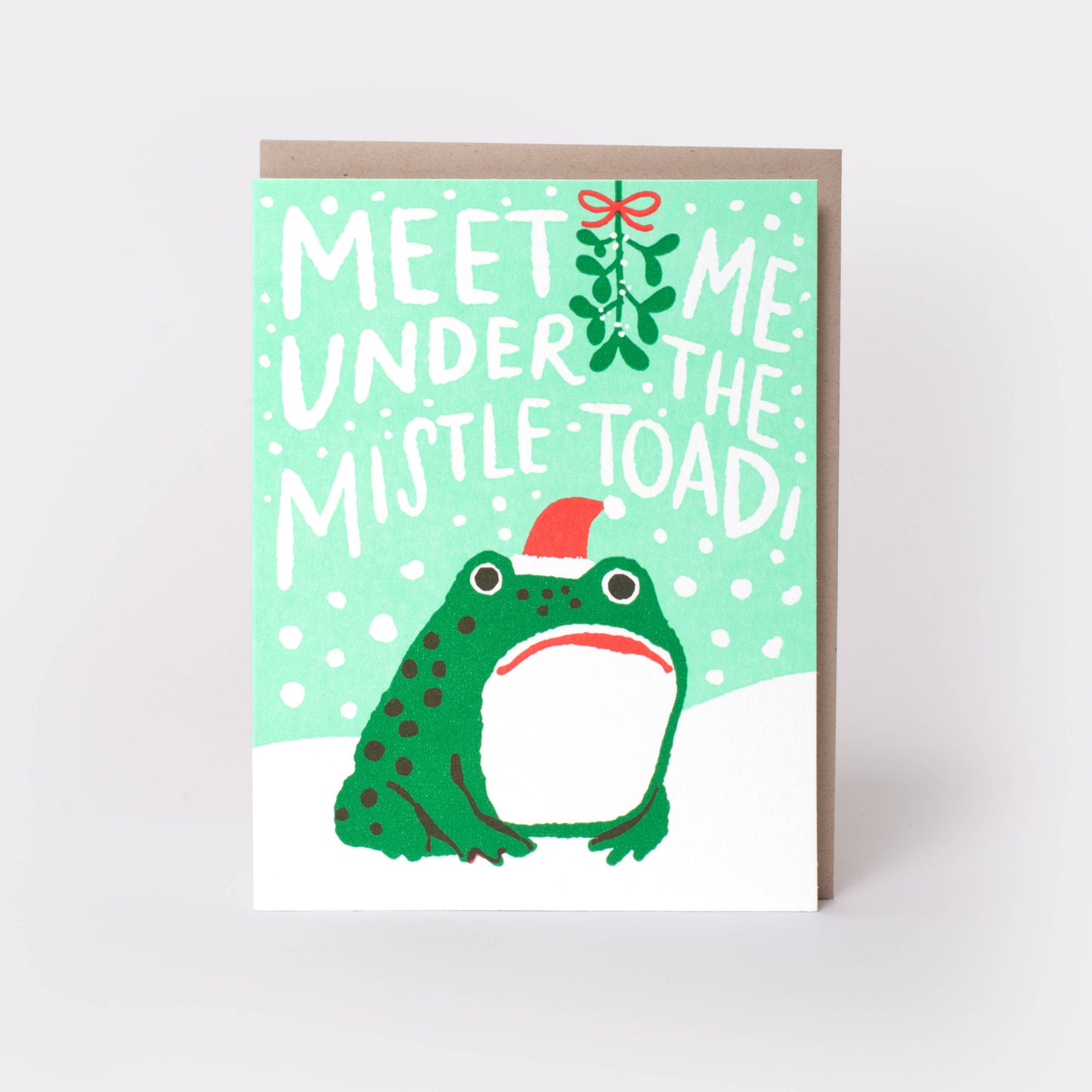 Hello!Lucky • Mistletoad Frog Holiday Card