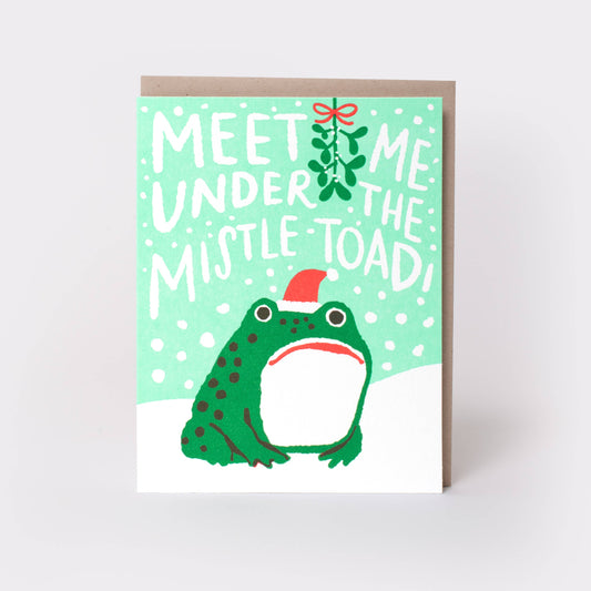 Hello!Lucky • Mistletoad Frog Holiday Card