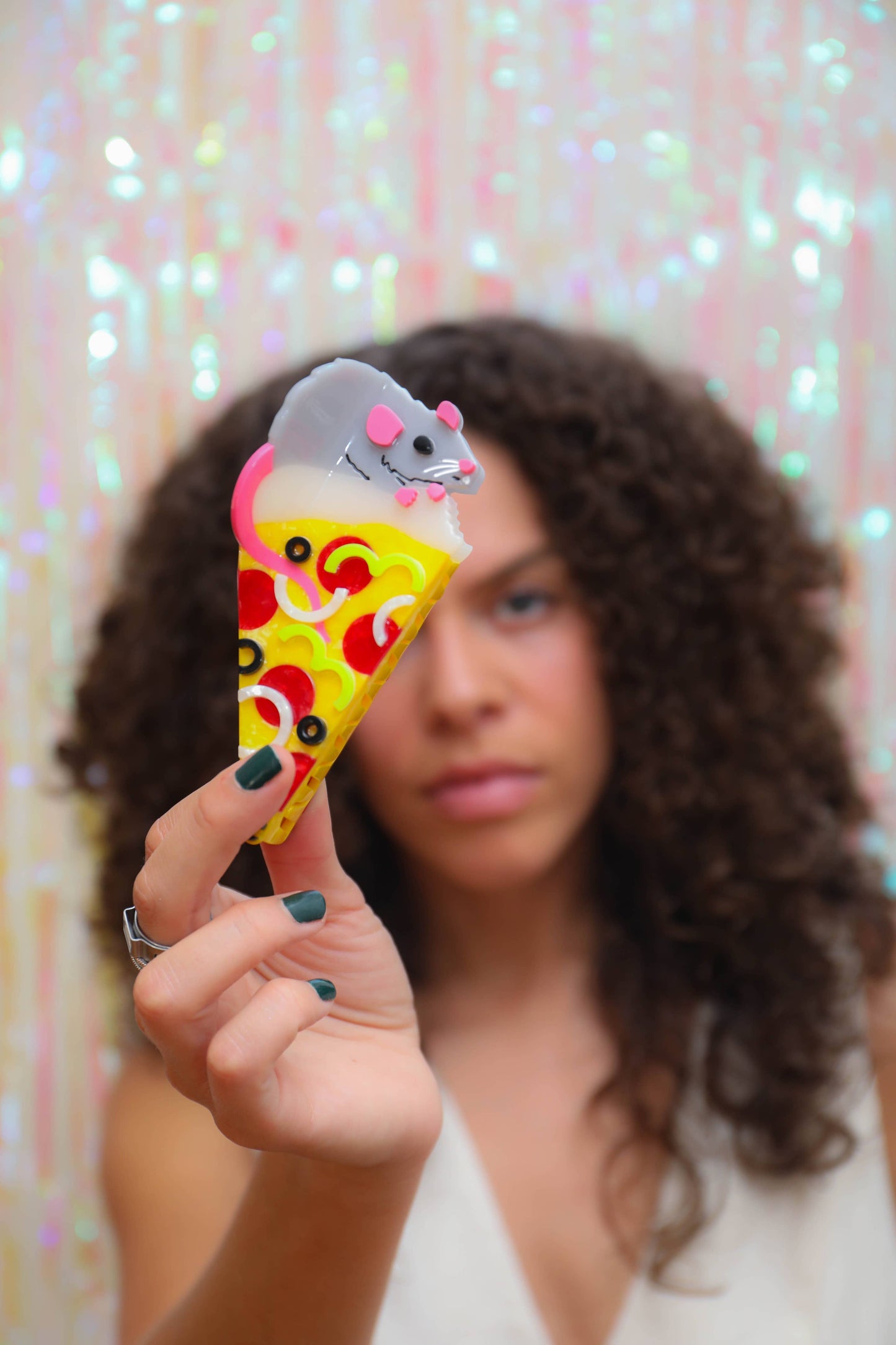 The Peach Fuzz • Pizza Rat Hair Claw