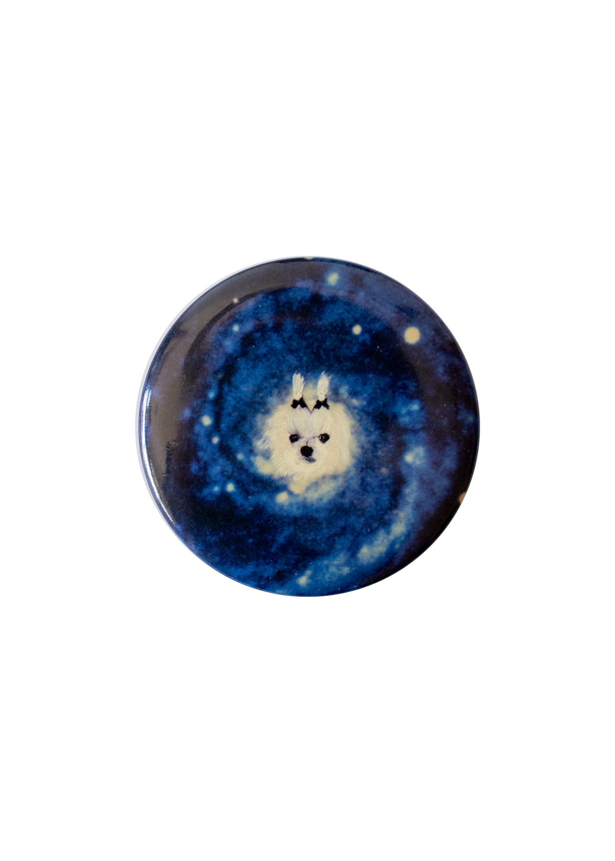 Gentle Thrills • Black Hole Pinback Button