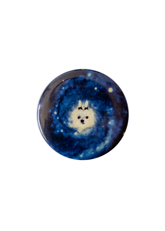 Gentle Thrills • Black Hole Pinback Button