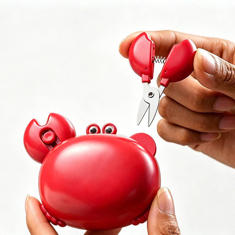 Little Crab Shaped Scissor Cutter Multi-Tool