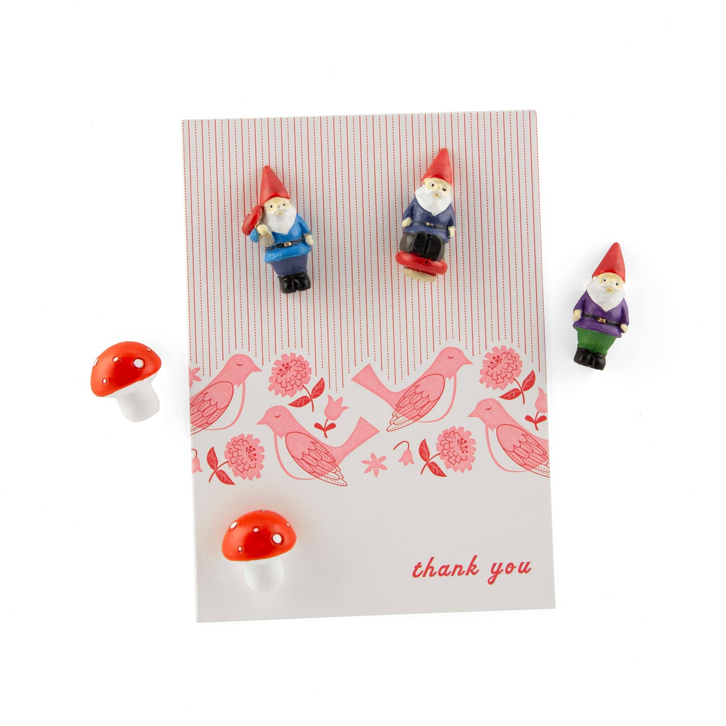 Gnome & Mushroom Magnets