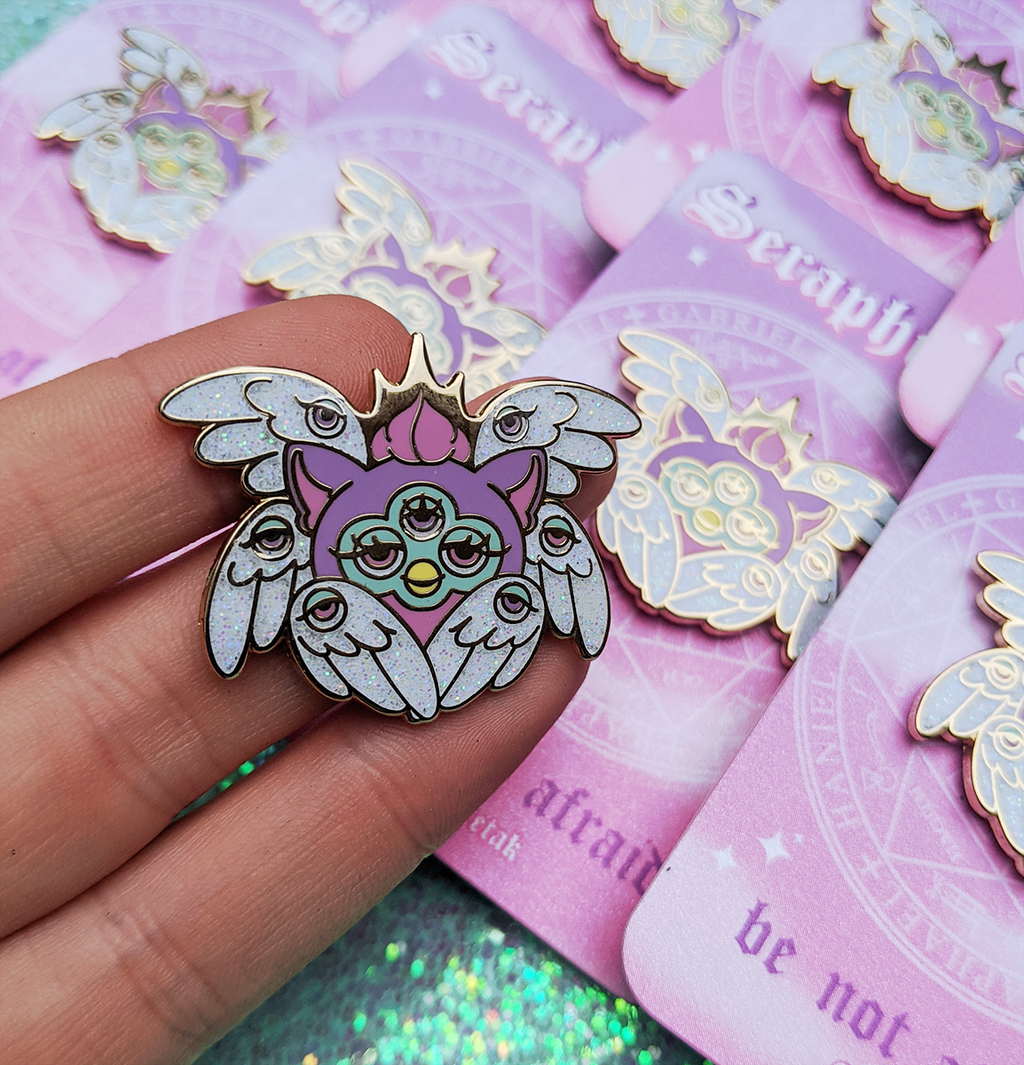 Artetak • Seraphurby Enamel Pin