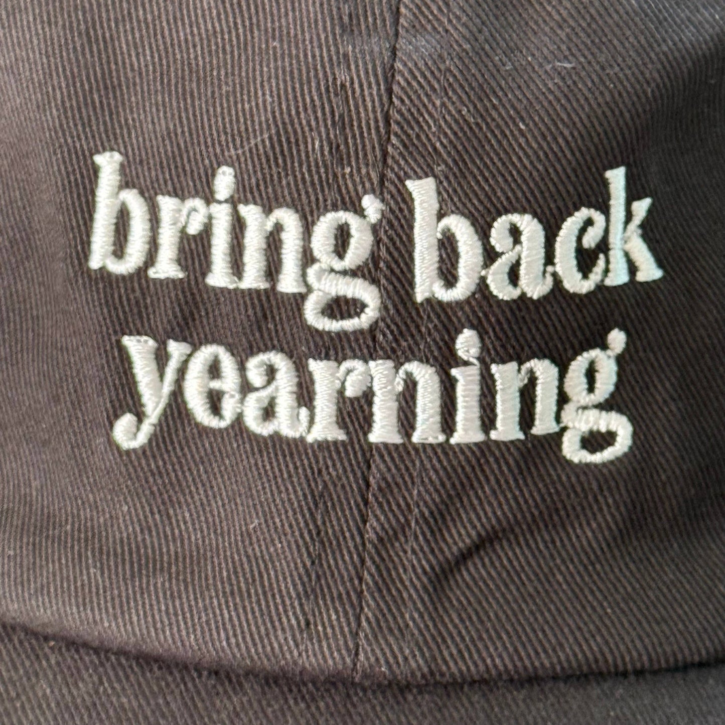 The Silver Spider •  “Bring Back Yearning” Baseball Dad Hat
