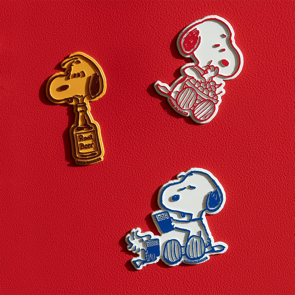 Snoopy • Cherry Basket Magnet