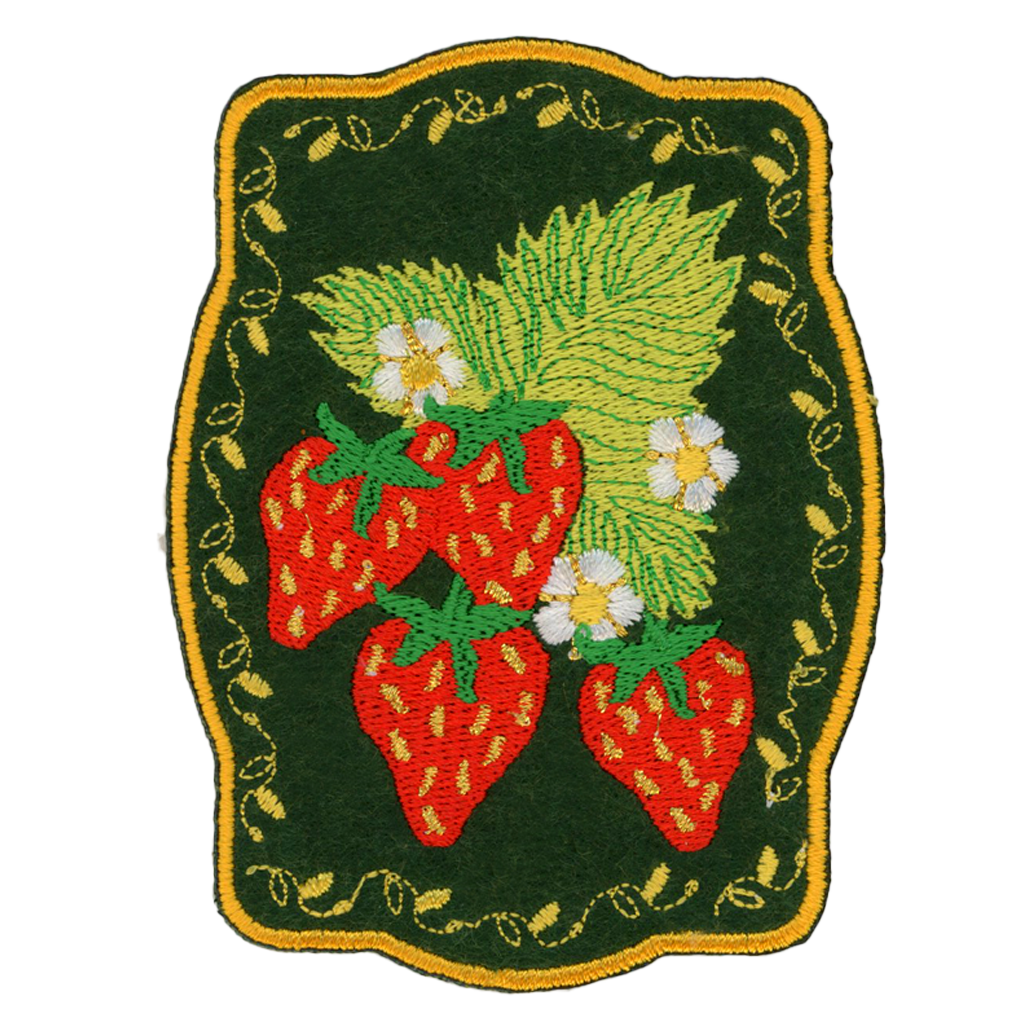 Patch Ya Later • Strawberries Iron On Patch