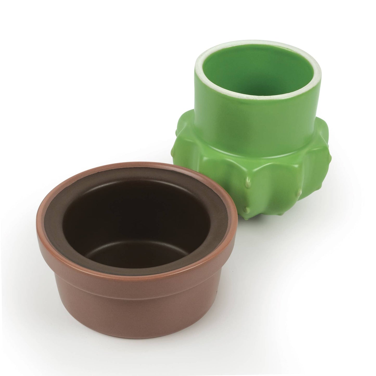 HOUSE PLANT Ceramic Cactus Butter Storage