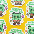 Ghostiekid • Emotional Support Ogre Vinyl Sticker