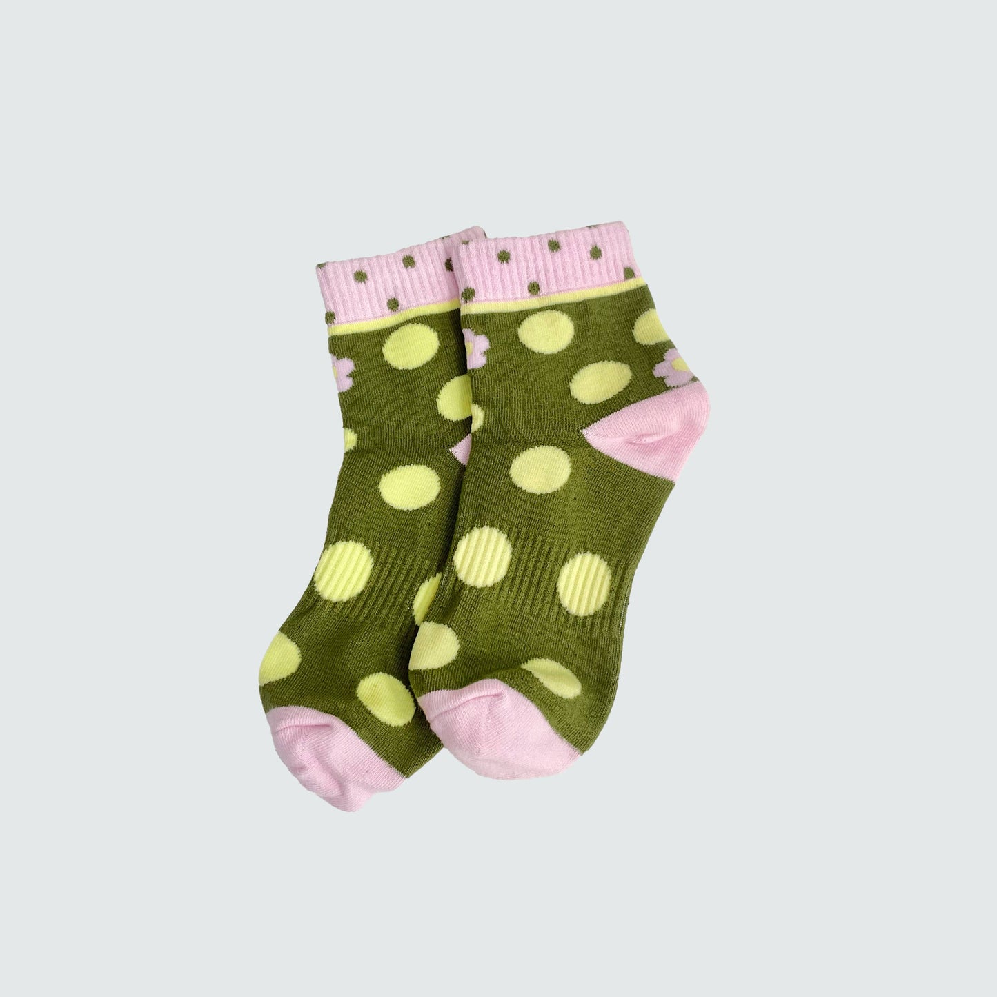 Have a Nice Day • Key Lime Berry Cotton Socks