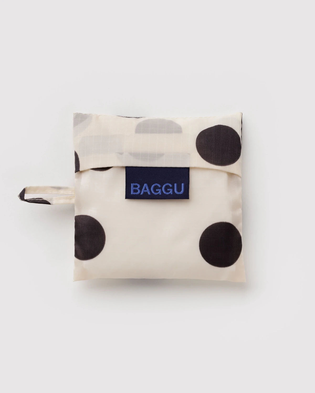 BAGGU • “Cream and Black Polka Dot” Baby Baggu