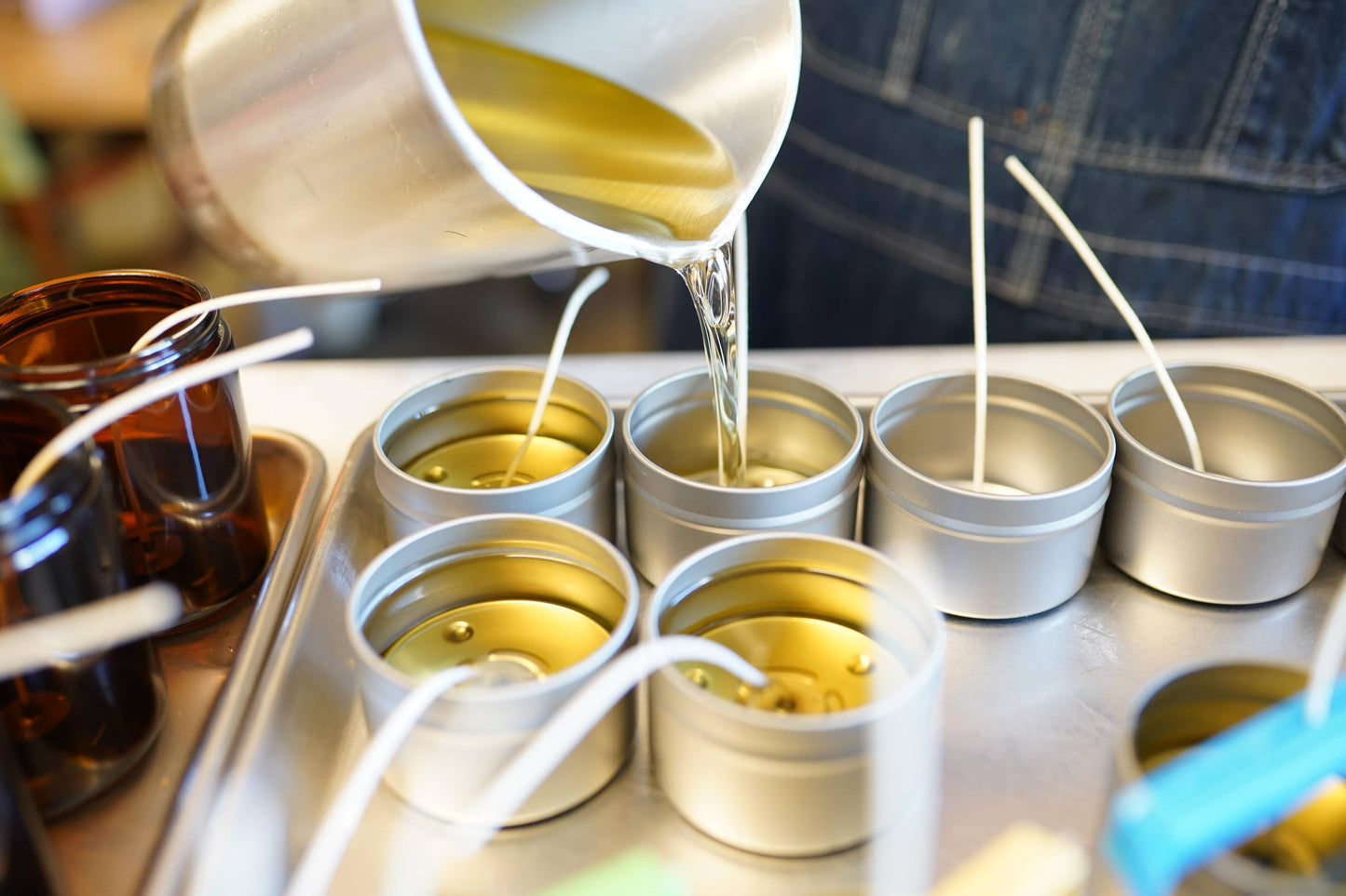 Tomato Leaf Jar Candle