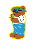 Kristina Micotti • Cool Teddy Vinyl Sticker