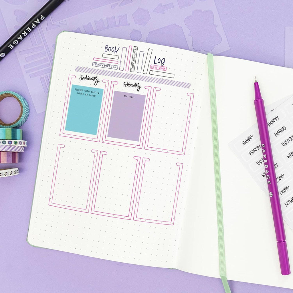 Dotted Casebound Journal Notebook, 160 pages
