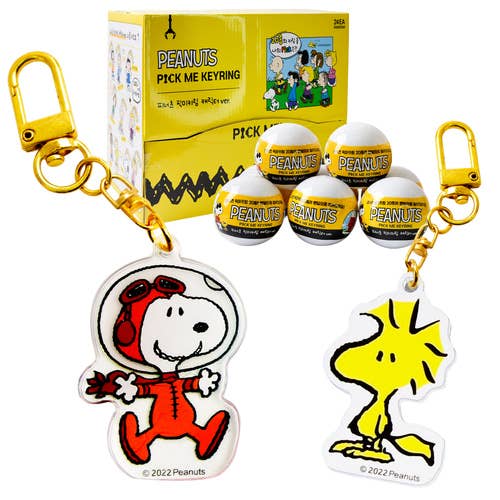 Peanuts • Snoopy & Mystery Acrylic Key Chain Charm