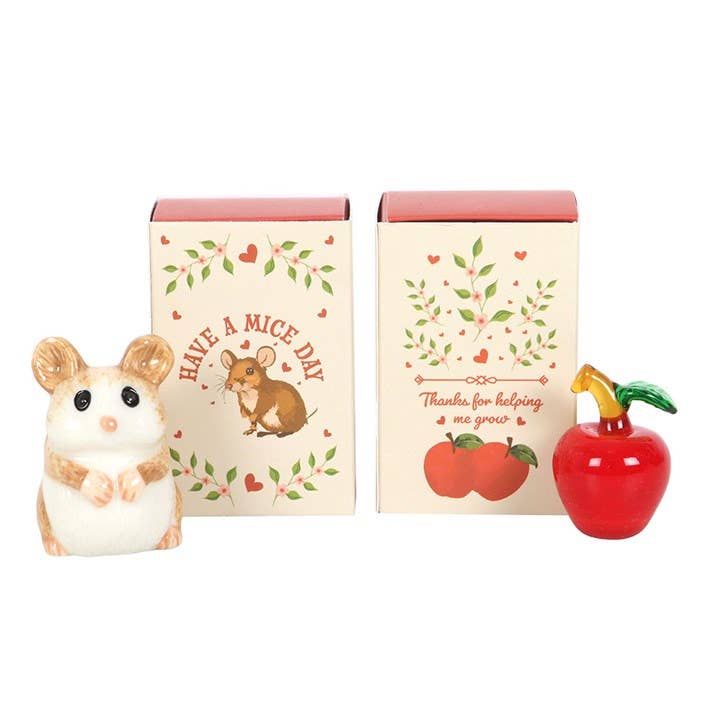 Glass Apples and Mice Tokens