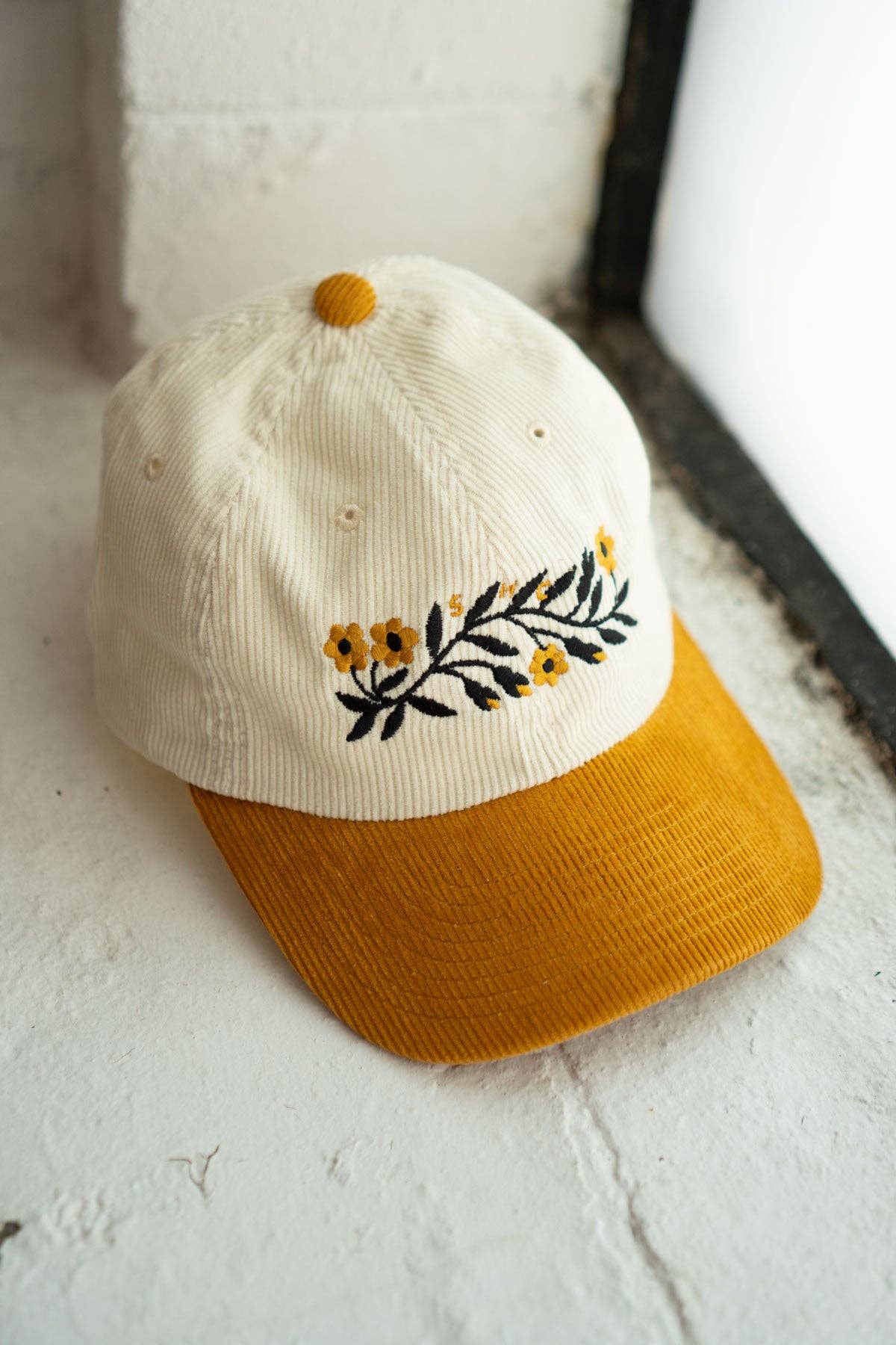 Stay Home Club • Floral Garland Dad Hat