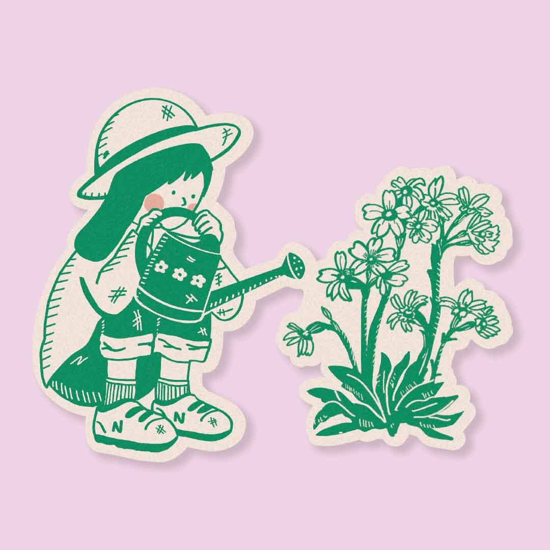 Hey Sooj • Gardener Sticker