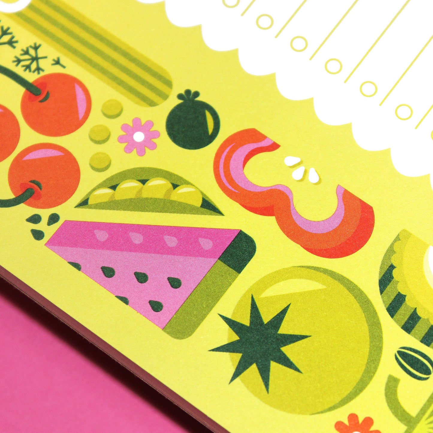 "Fruits & Veggies" • Grocery List Notepad (5x7)