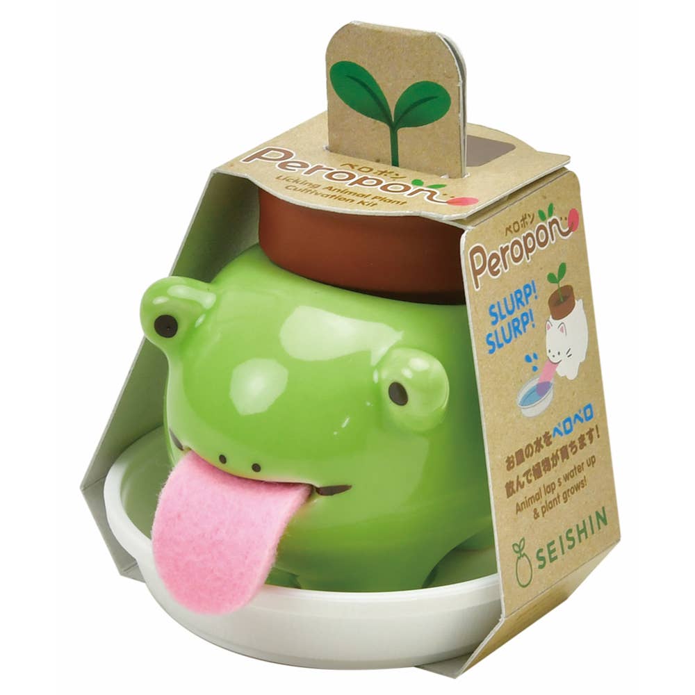 Frog Peropon • Mint Plant Cultivation Kit