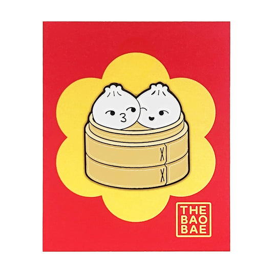 Bao Buddies Enamel Pin