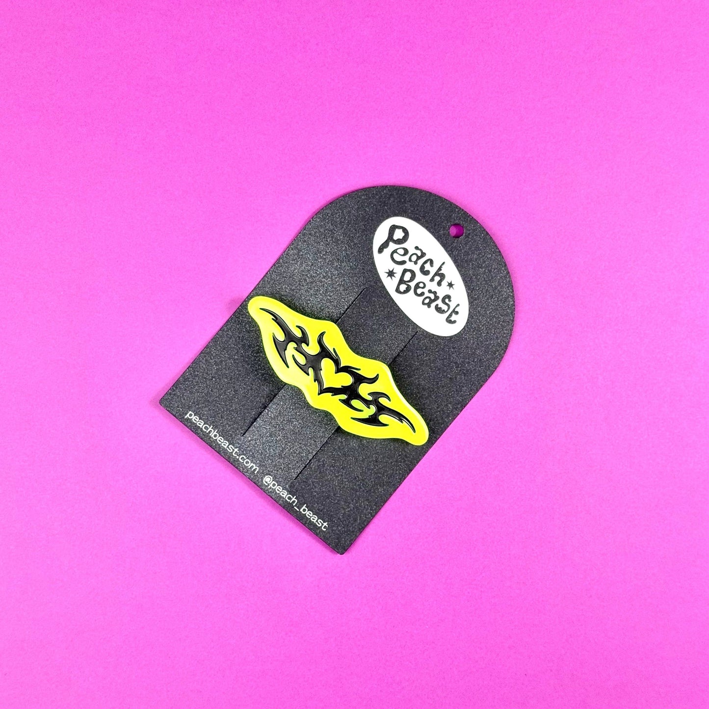 Peach Beast • Cyber Hair Clip