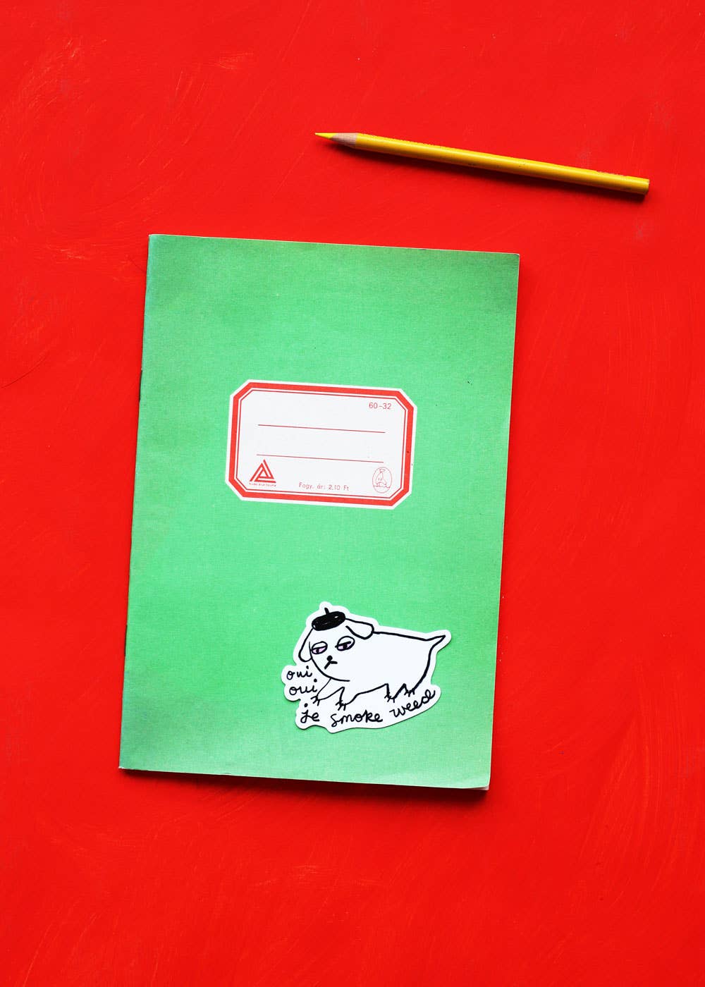 Gentle Thrills • Weed Dog Vinyl Sticker