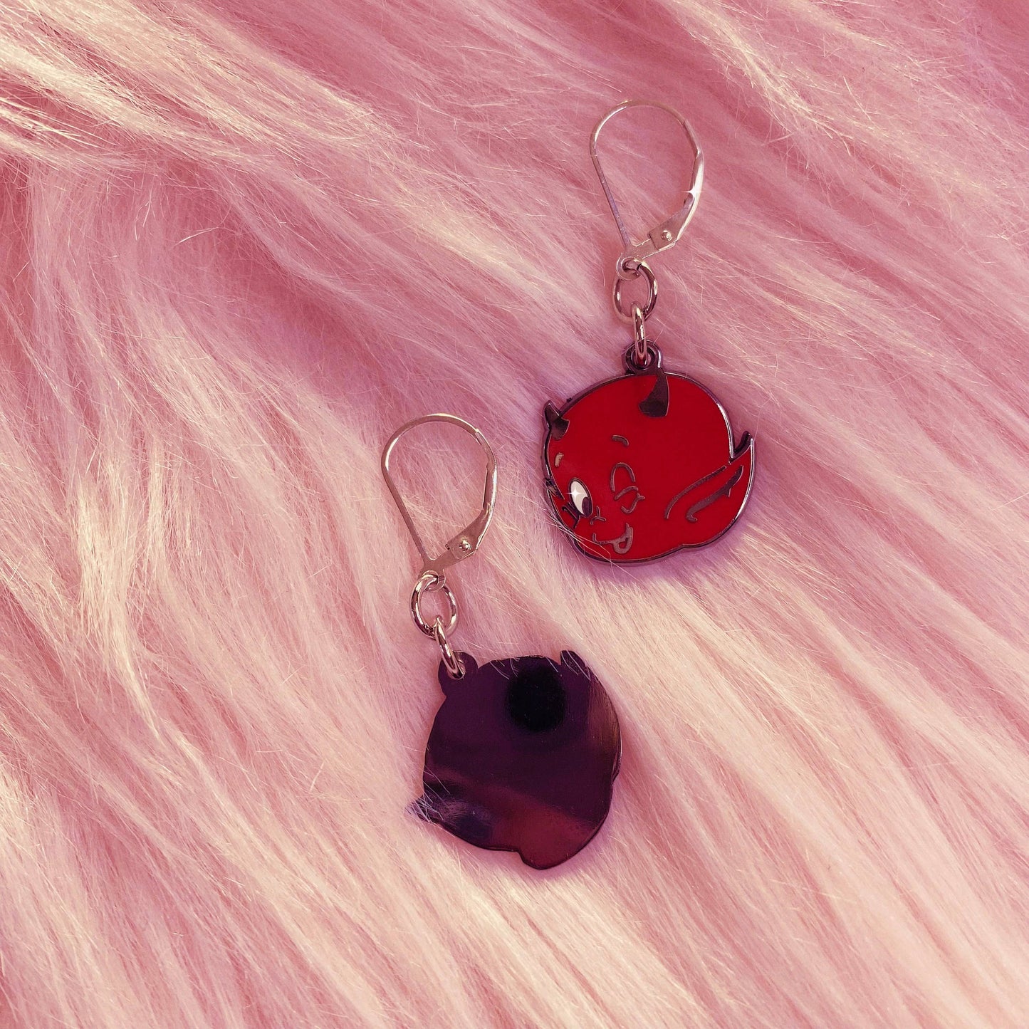 Foolish Fetish • Lil Devil Hot Stuff Enamel Earrings