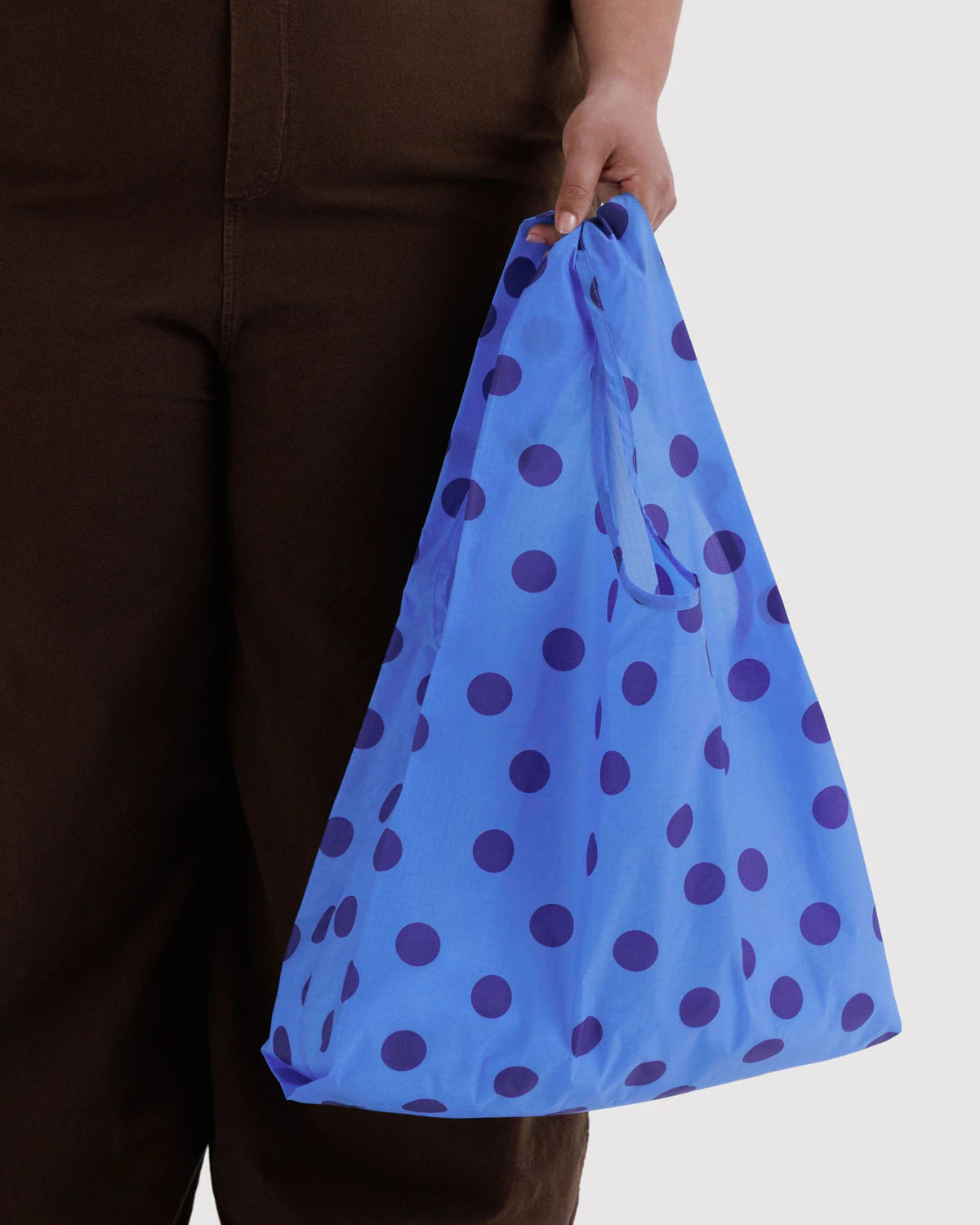 BAGGU • “Blue Polka Dot” Standard Baggu