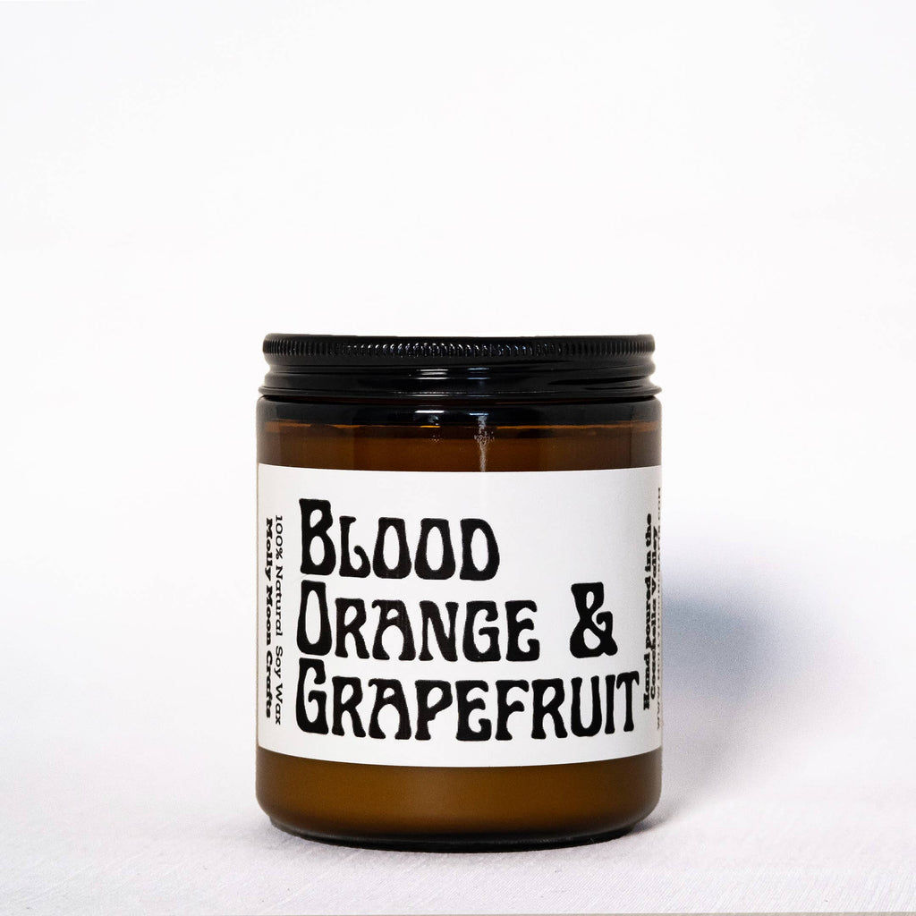 Molly Moon Crafts • Blood Orange & Grapefruit Jar Candle